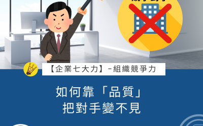 EP26 這題找顧問:企業如何靠「品質」把對手變不見 #組織競爭力