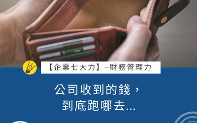 EP30 這題找顧問:公司收到的錢,到底跑哪去… #財務管理力