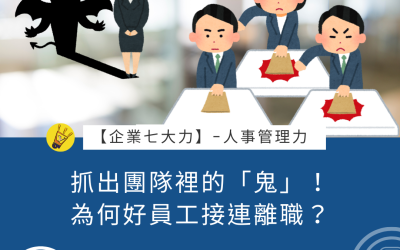 EP37 抓出團隊裡的「鬼」！為何好員工接連離職？